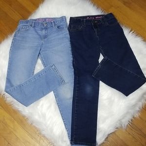 2 pairs of Jean's size 10 Children's Place